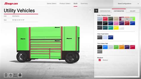 snap on metal tool box|snap on box configurator.